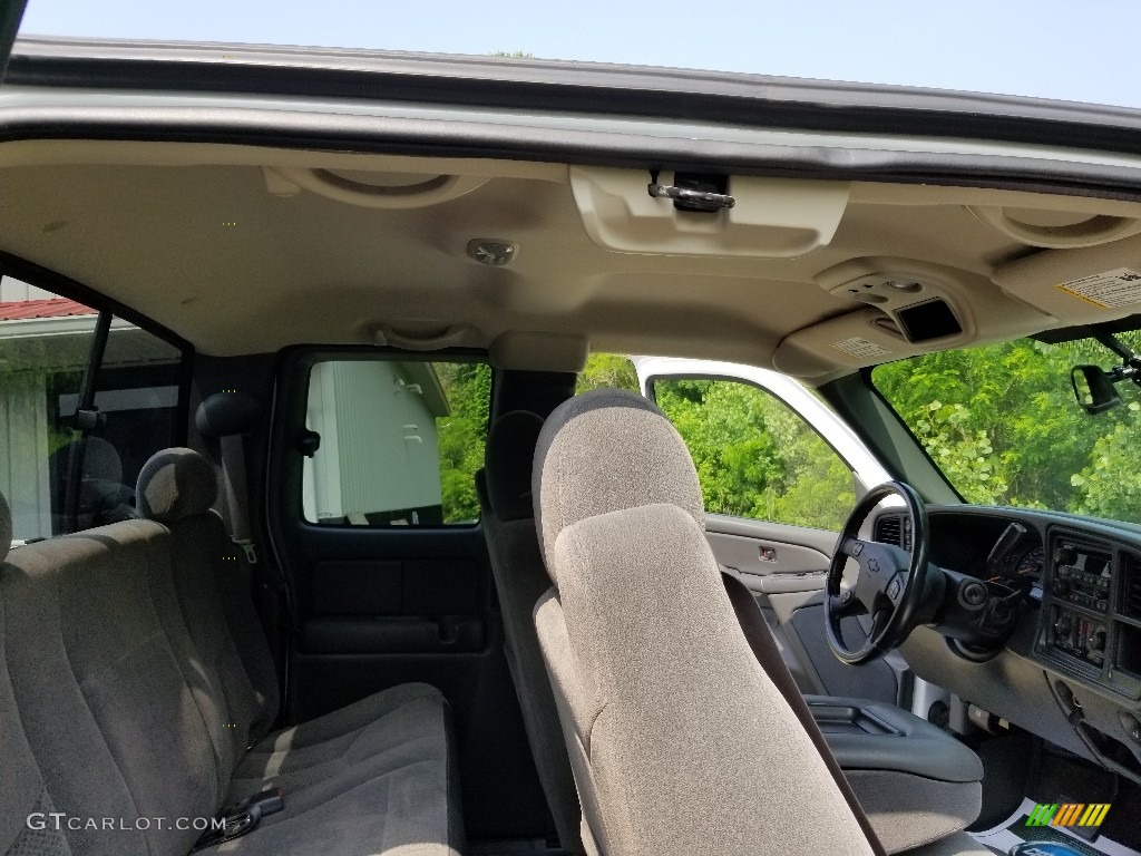 2005 Silverado 1500 Z71 Extended Cab 4x4 - Summit White / Medium Gray photo #17