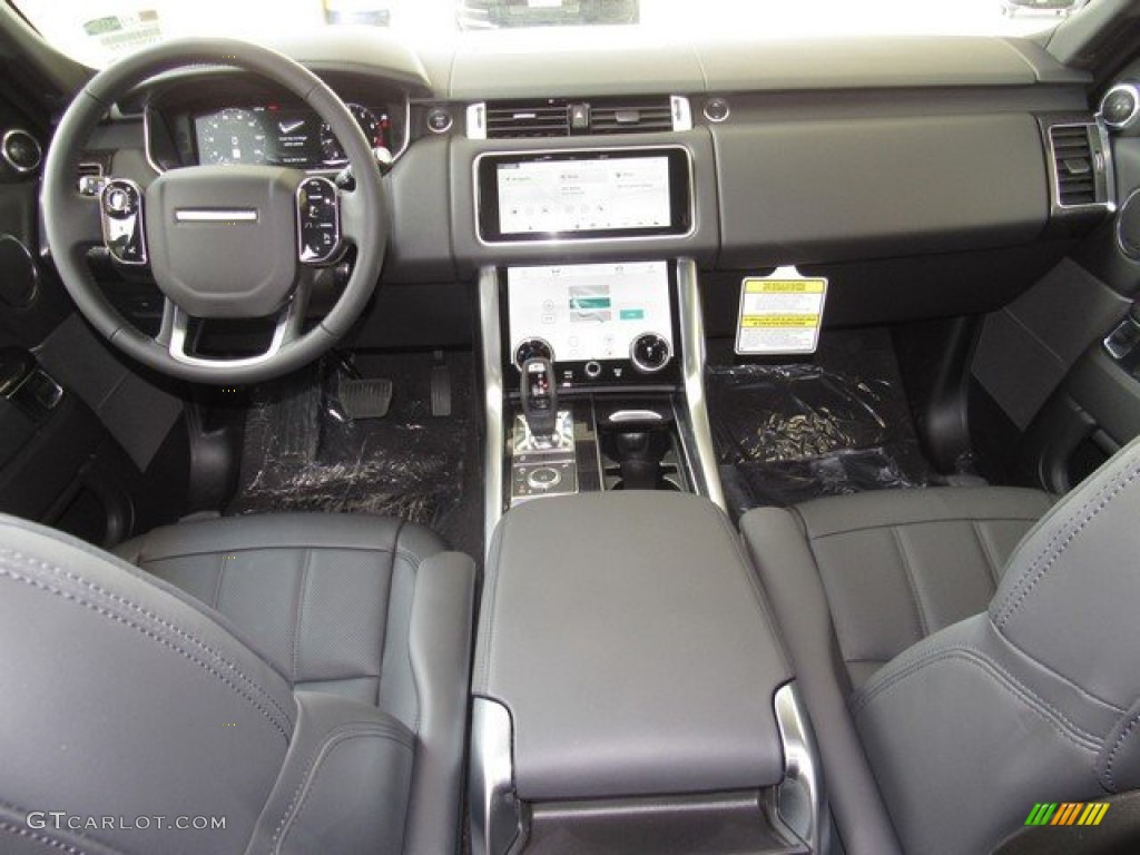 2019 Land Rover Range Rover Sport HSE Ebony/Ebony Dashboard Photo #133657397