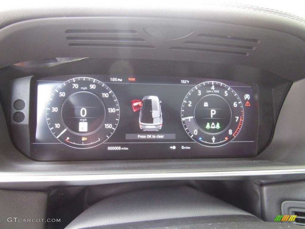2019 Land Rover Range Rover Sport HSE Gauges Photo #133657736