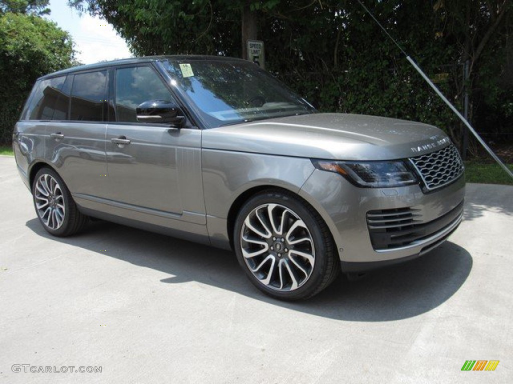 2019 Range Rover Supercharged - Silicon Silver Metallic / Ebony/Ebony photo #1