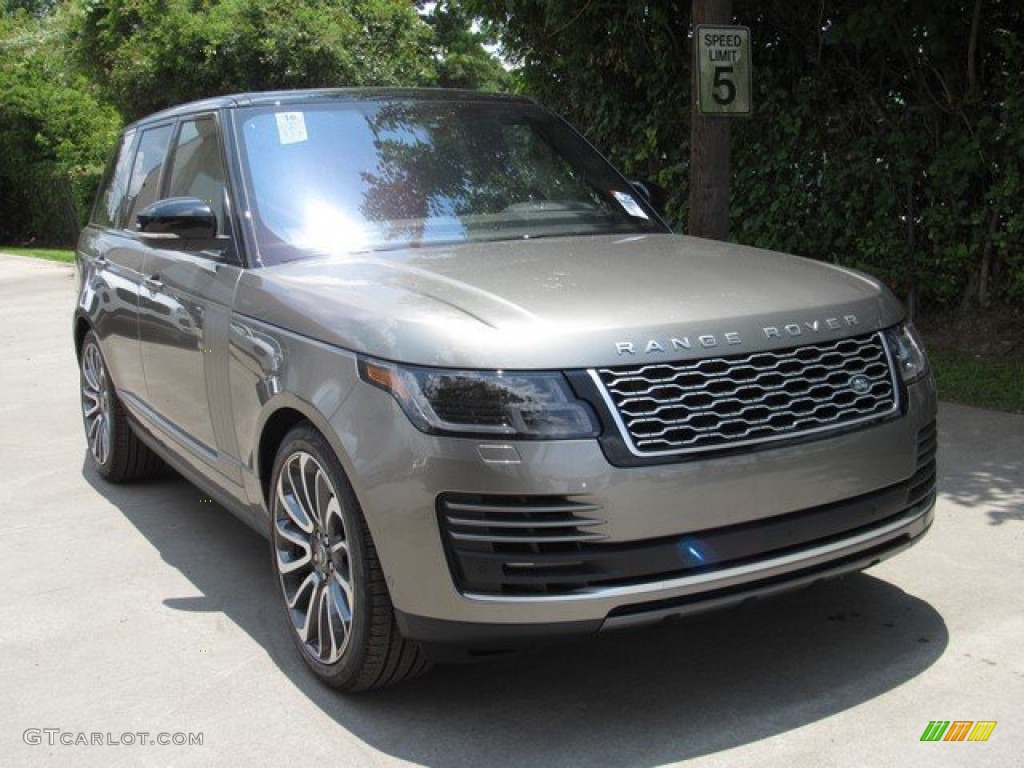 2019 Range Rover Supercharged - Silicon Silver Metallic / Ebony/Ebony photo #2