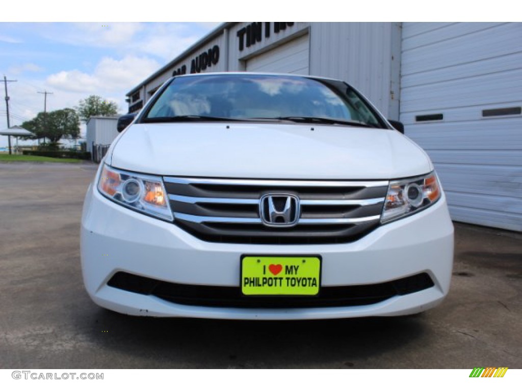 2011 Odyssey EX-L - Taffeta White / Gray photo #3