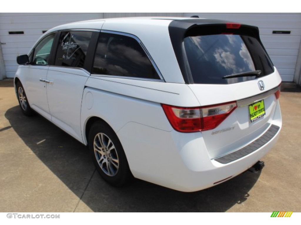 2011 Odyssey EX-L - Taffeta White / Gray photo #6
