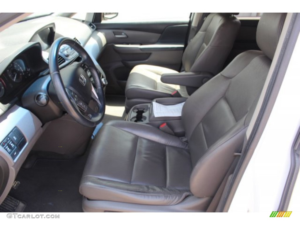 2011 Odyssey EX-L - Taffeta White / Gray photo #10