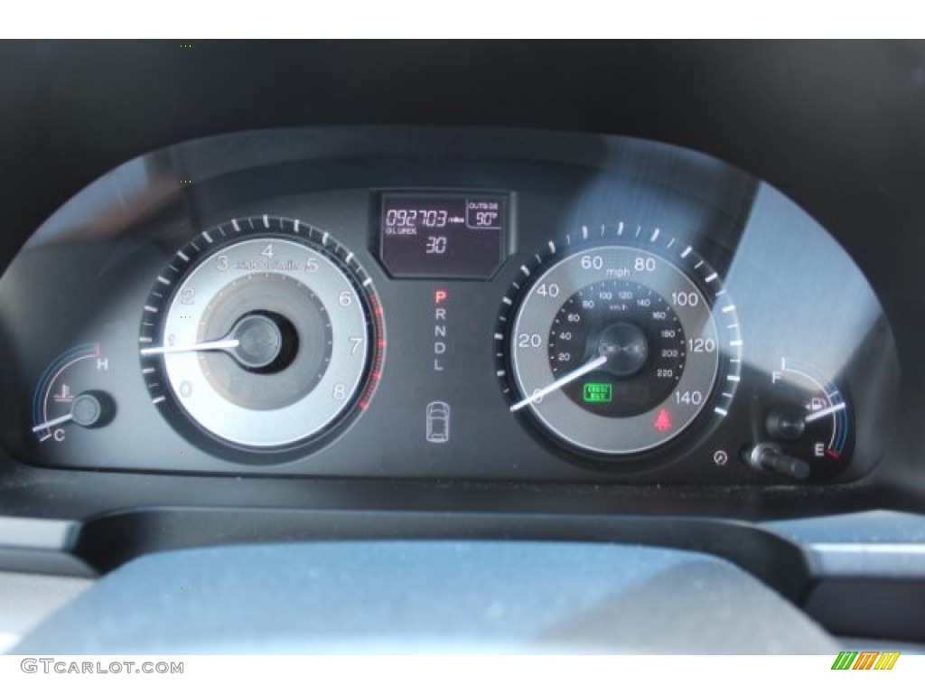 2011 Odyssey EX-L - Taffeta White / Gray photo #14