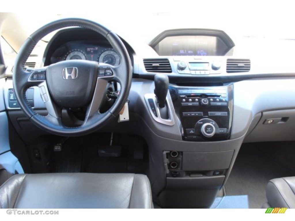 2011 Odyssey EX-L - Taffeta White / Gray photo #21