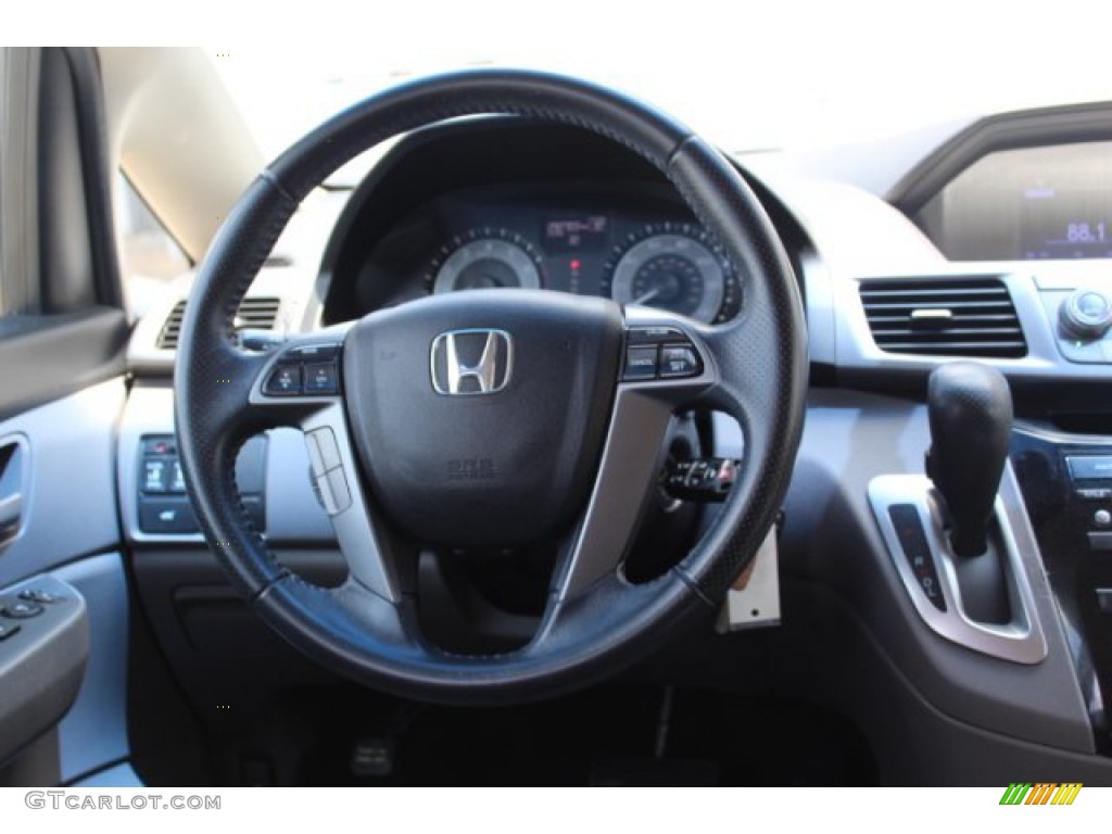 2011 Odyssey EX-L - Taffeta White / Gray photo #22