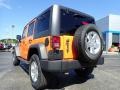 2012 Crush Orange Jeep Wrangler Unlimited Sport 4x4  photo #5