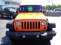 2012 Crush Orange Jeep Wrangler Unlimited Sport 4x4  photo #12