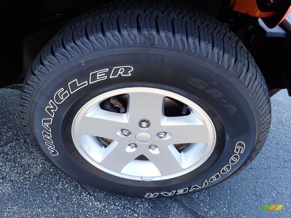 2012 Wrangler Unlimited Sport 4x4 - Crush Orange / Black photo #13
