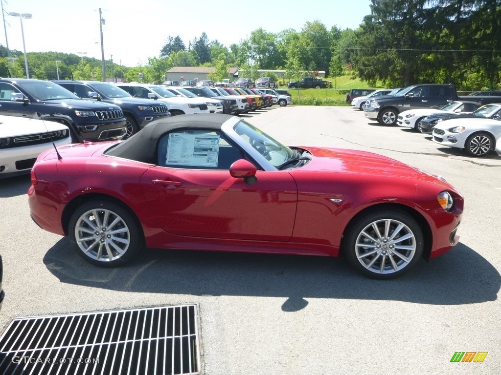 2019 124 Spider Lusso Roadster - Red / Nero (Black) photo #6