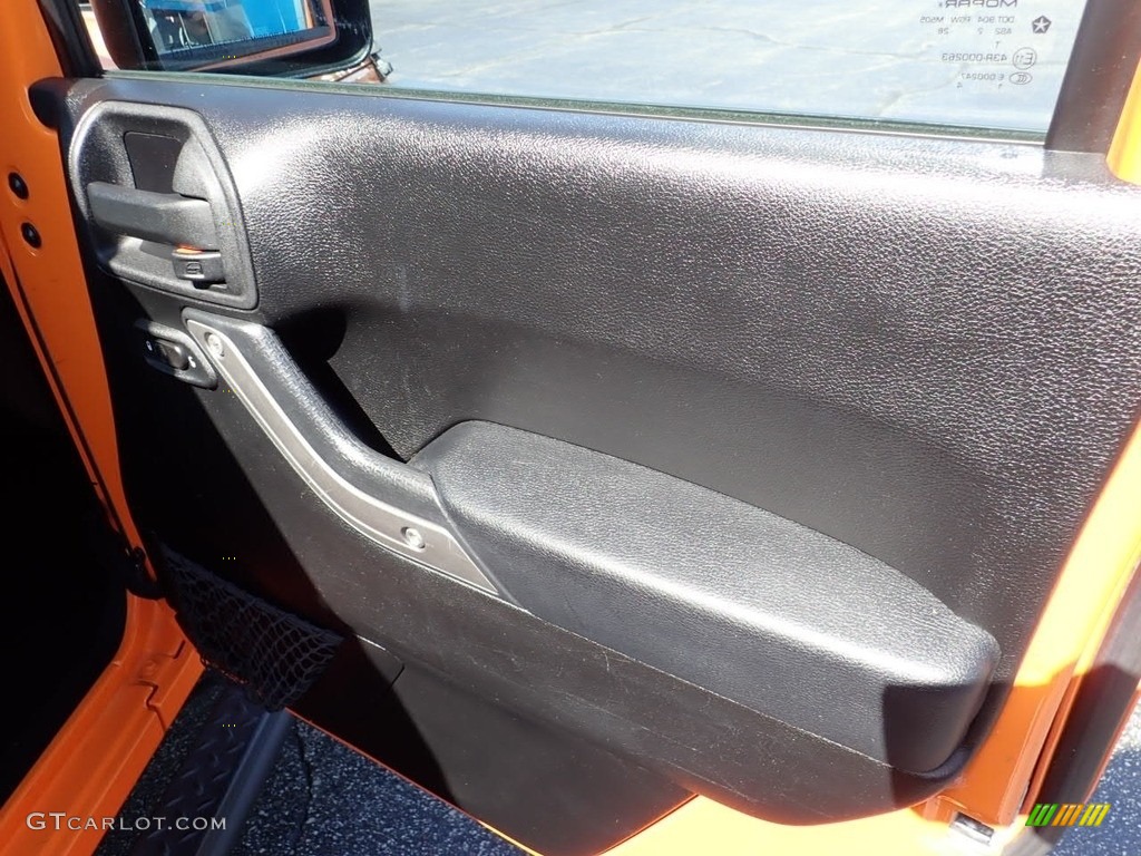 2012 Wrangler Unlimited Sport 4x4 - Crush Orange / Black photo #16