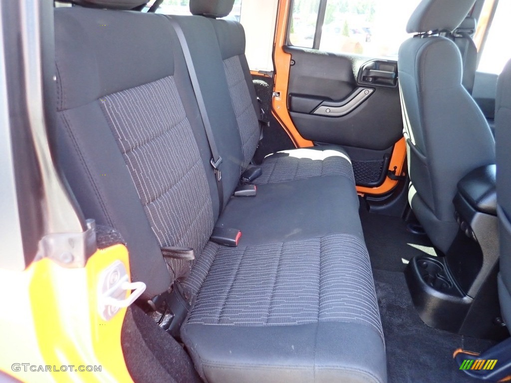 2012 Wrangler Unlimited Sport 4x4 - Crush Orange / Black photo #17