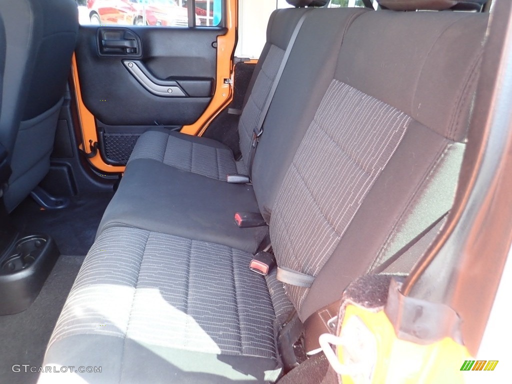 2012 Wrangler Unlimited Sport 4x4 - Crush Orange / Black photo #23