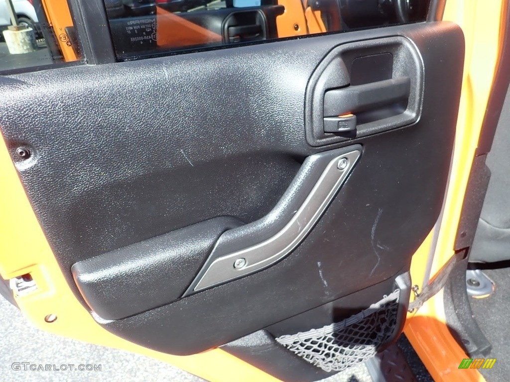 2012 Wrangler Unlimited Sport 4x4 - Crush Orange / Black photo #25