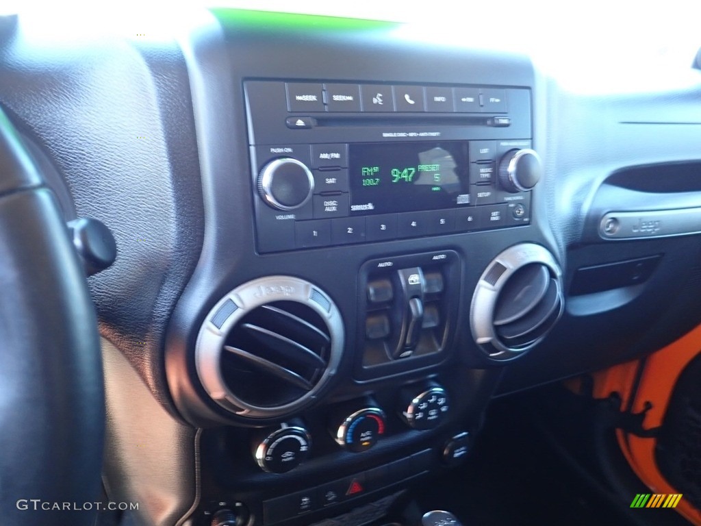 2012 Wrangler Unlimited Sport 4x4 - Crush Orange / Black photo #28