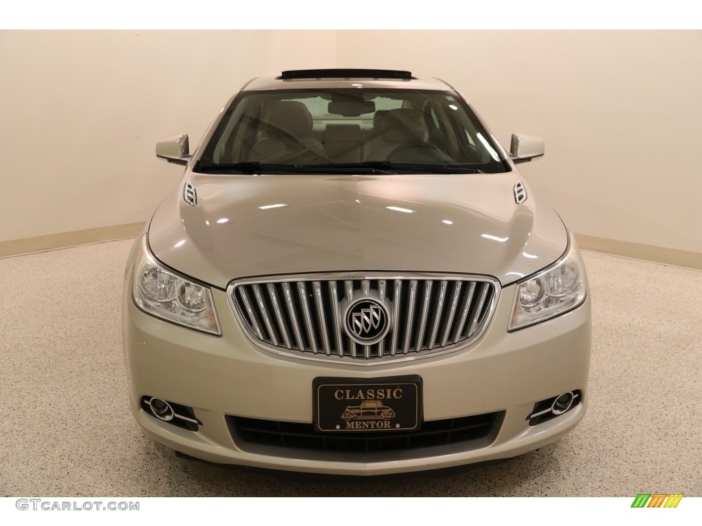 2010 LaCrosse CXS - Gold Mist Metallic / Cocoa/Light Cashmere photo #2