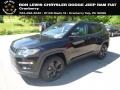 2019 Diamond Black Crystal Pearl Jeep Compass Latitude 4x4  photo #1