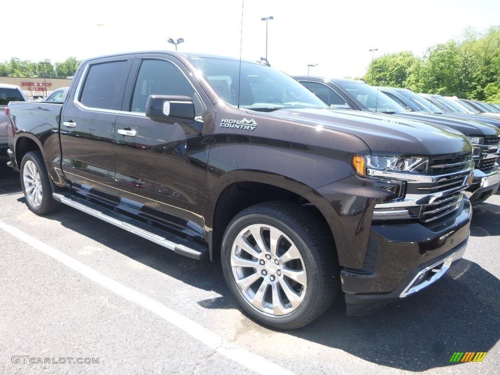 2019 Silverado 1500 High Country Crew Cab 4WD - Havana Brown Metallic / Jet Black/Umber photo #2