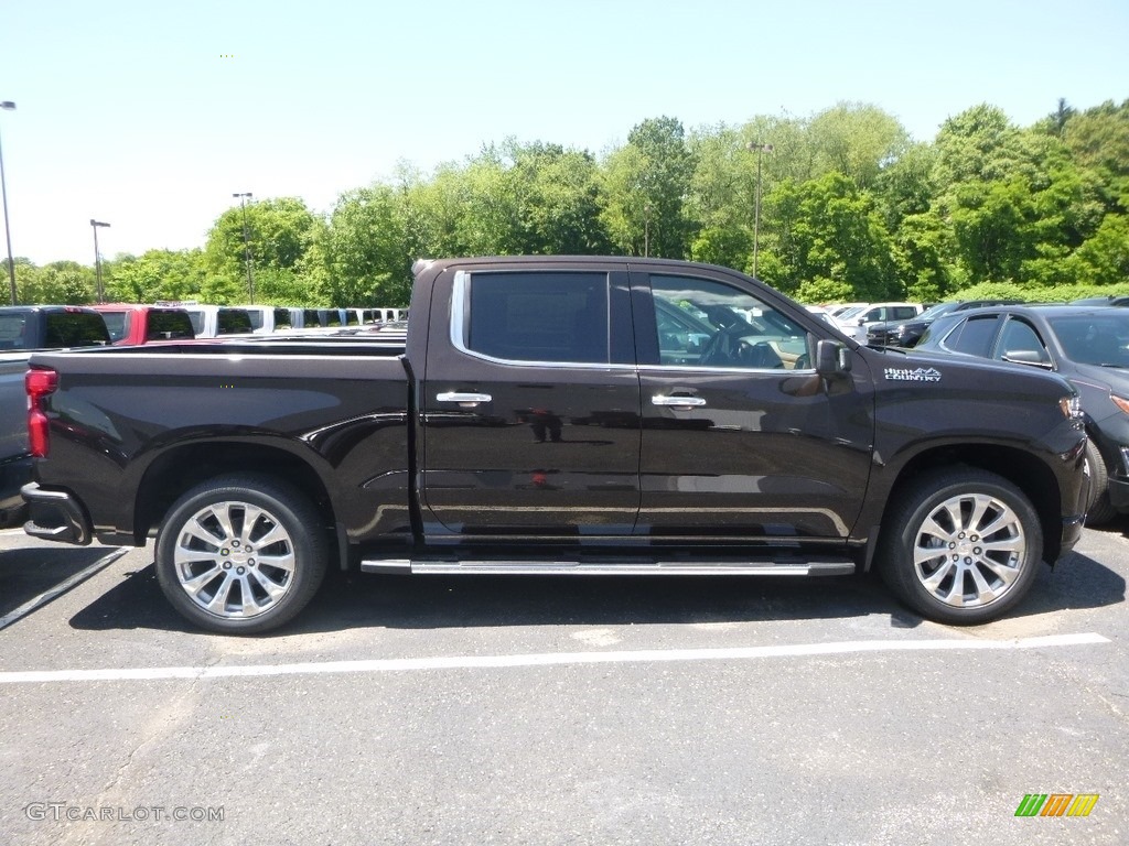 2019 Silverado 1500 High Country Crew Cab 4WD - Havana Brown Metallic / Jet Black/Umber photo #5