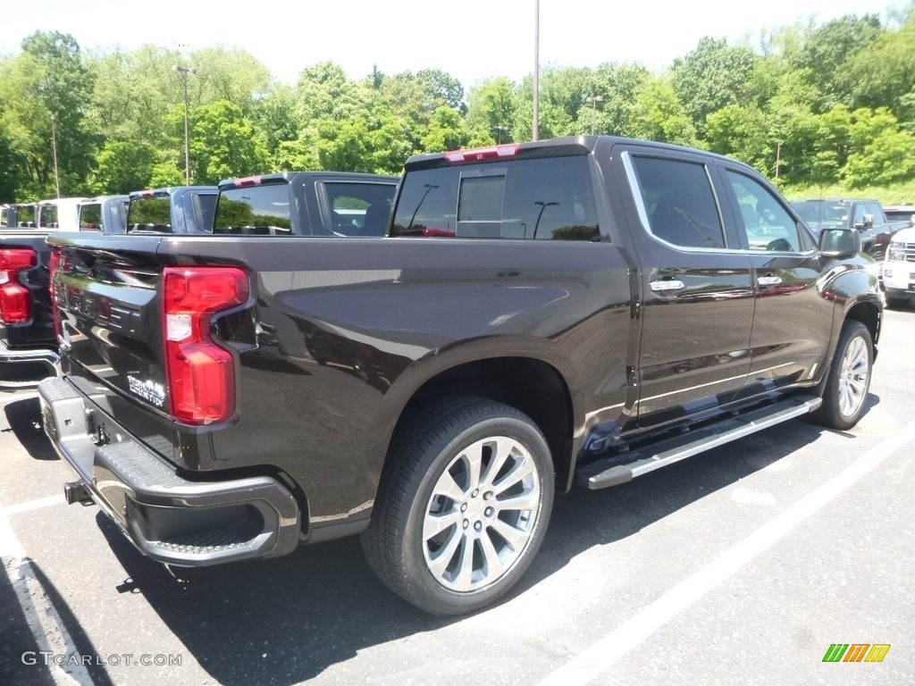 2019 Silverado 1500 High Country Crew Cab 4WD - Havana Brown Metallic / Jet Black/Umber photo #6