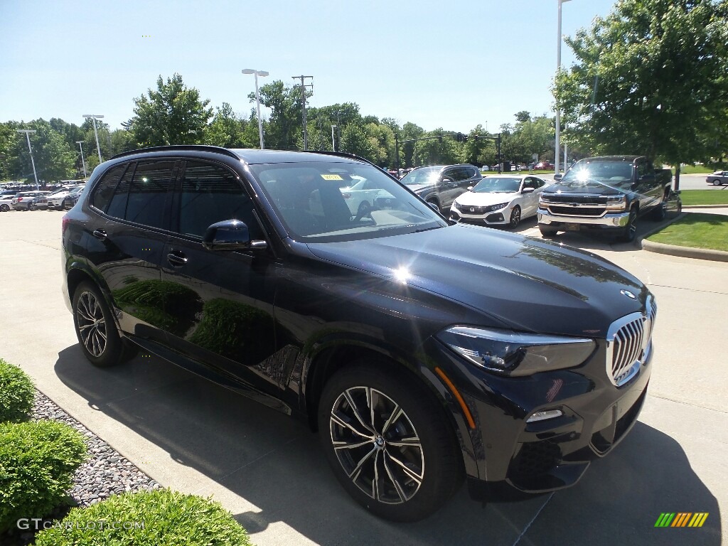 2019 X5 xDrive50i - Carbon Black Metallic / Coffee photo #1