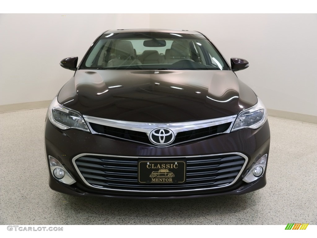 2014 Avalon XLE - Sizzling Crimson Mica / Almond photo #2