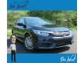 2017 Crystal Black Pearl Honda Civic LX Sedan  photo #1