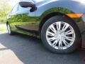 2017 Crystal Black Pearl Honda Civic LX Sedan  photo #3