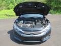 2017 Crystal Black Pearl Honda Civic LX Sedan  photo #6