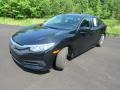 2017 Crystal Black Pearl Honda Civic LX Sedan  photo #8