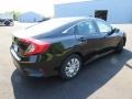 2017 Crystal Black Pearl Honda Civic LX Sedan  photo #15