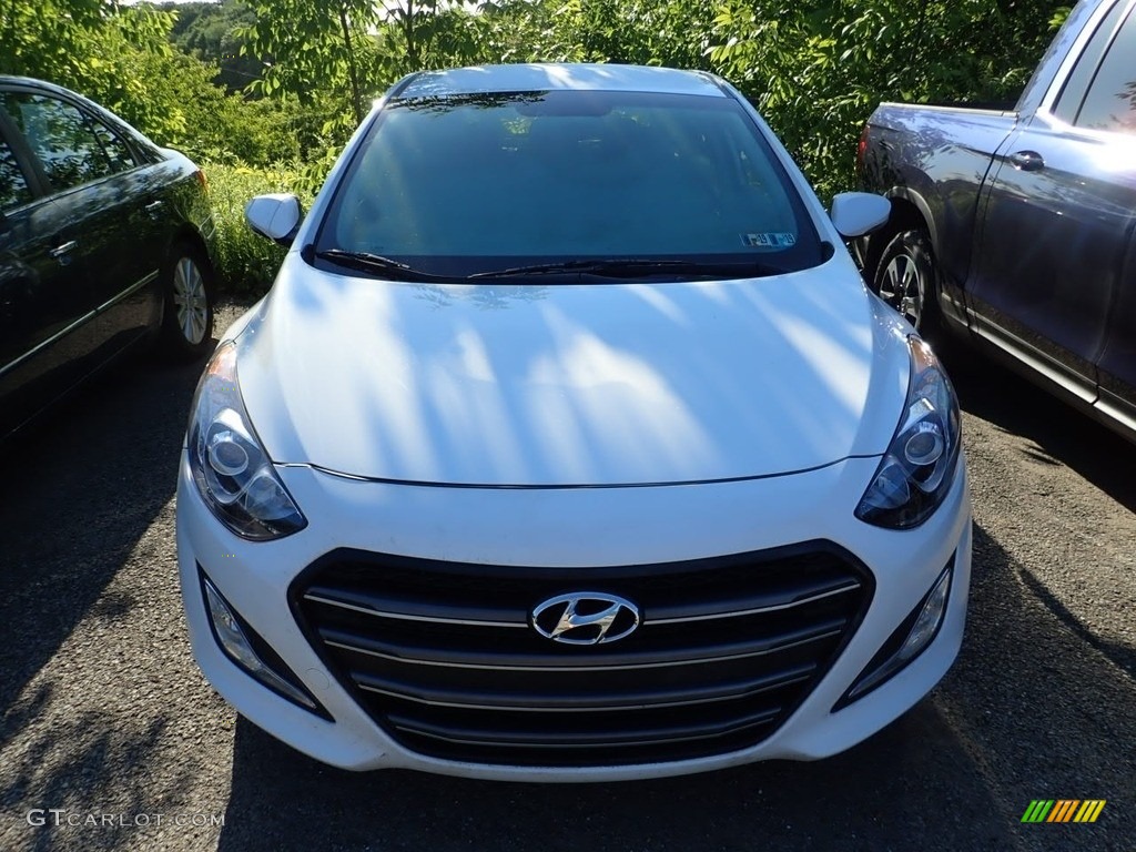 2016 Elantra GT  - Ceramic White / Black photo #2