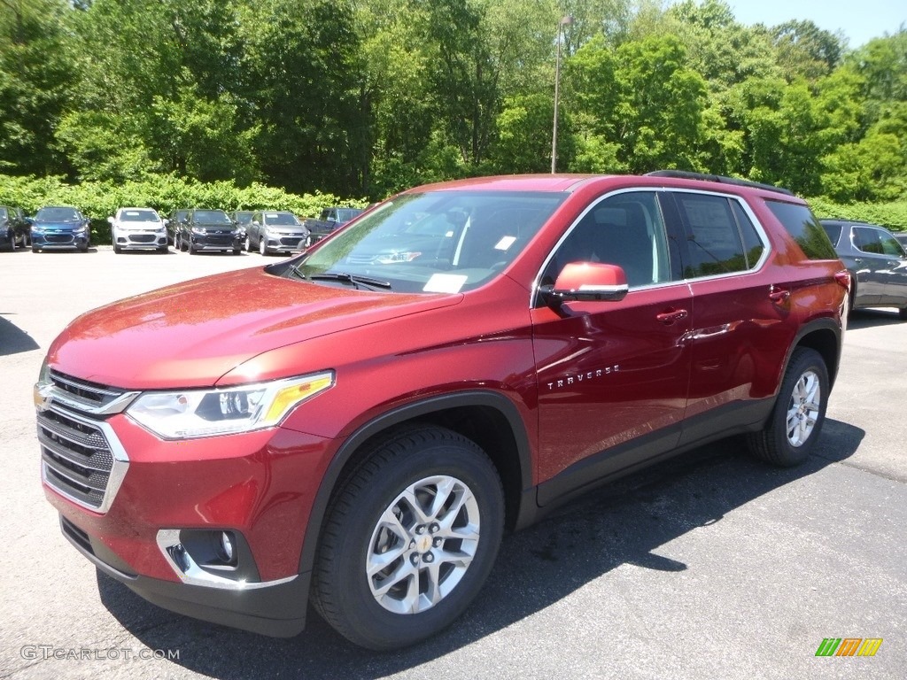 2019 Traverse LT AWD - Cajun Red Tintcoat / Jet Black photo #1
