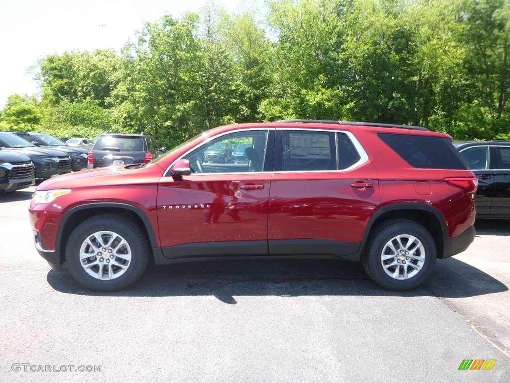 2019 Traverse LT AWD - Cajun Red Tintcoat / Jet Black photo #2