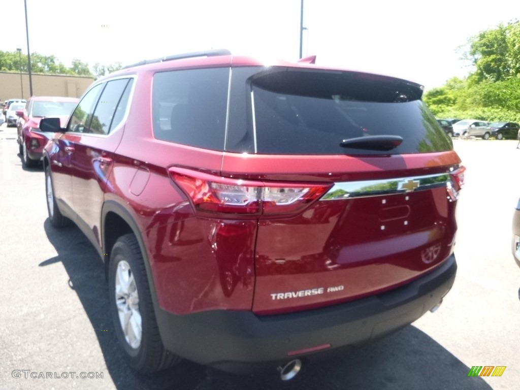 2019 Traverse LT AWD - Cajun Red Tintcoat / Jet Black photo #3