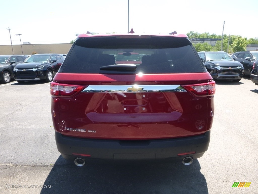 2019 Traverse LT AWD - Cajun Red Tintcoat / Jet Black photo #4