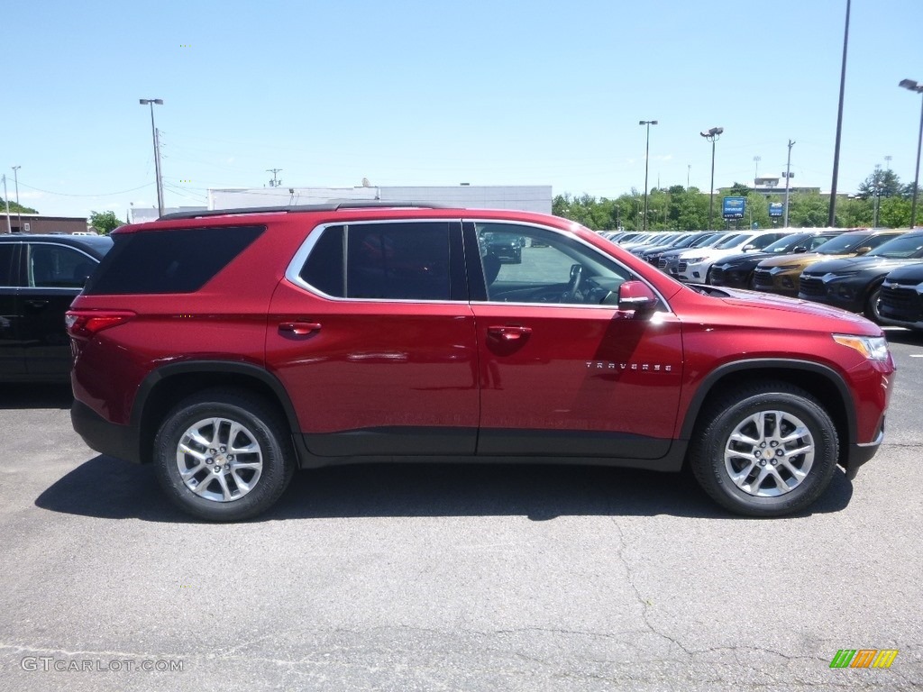 2019 Traverse LT AWD - Cajun Red Tintcoat / Jet Black photo #6