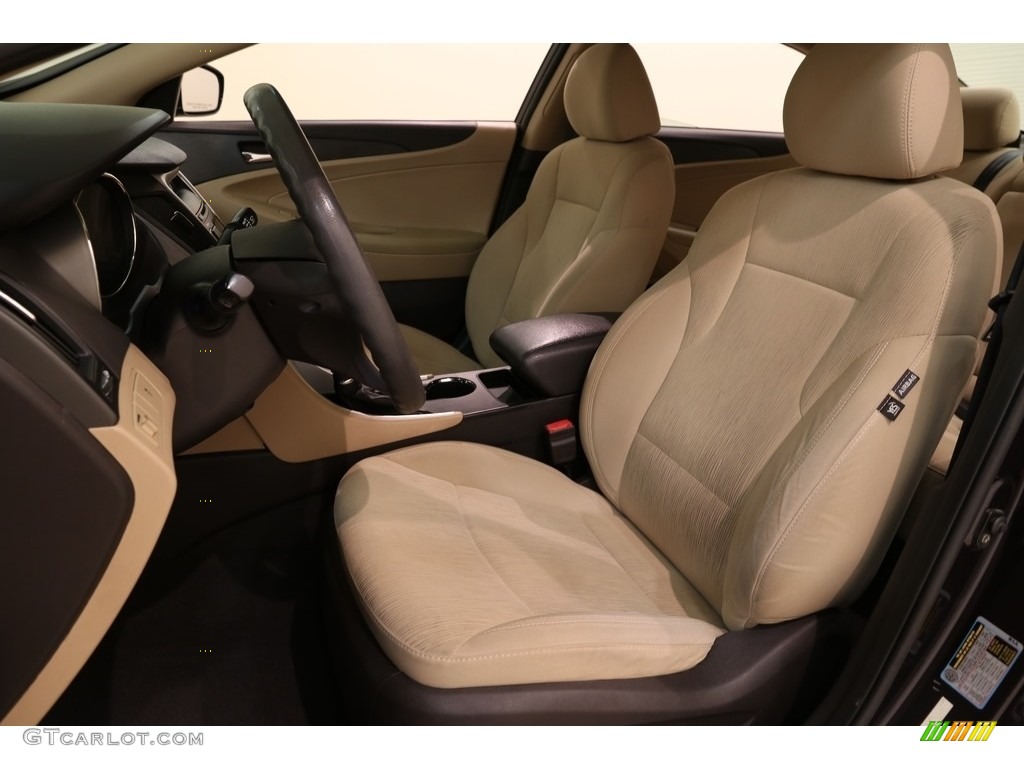 2011 Sonata GLS - Black Plum Pearl / Camel photo #5