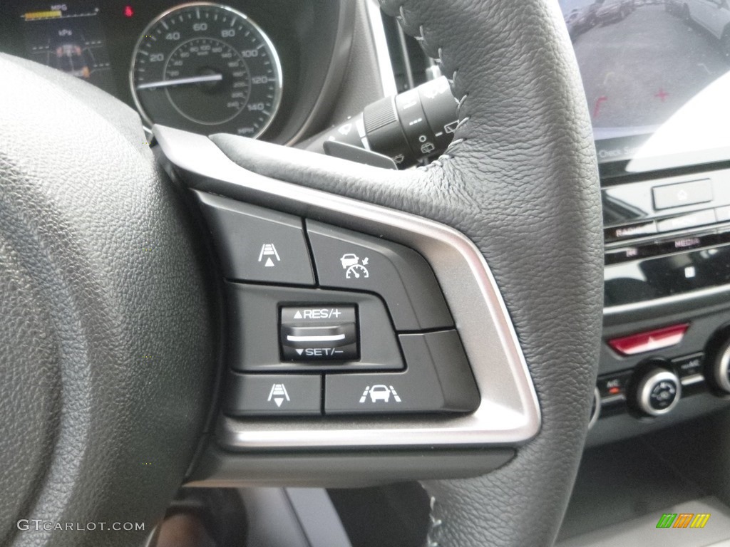 2019 Subaru Impreza 2.0i Limited 5-Door Black Steering Wheel Photo #133668247