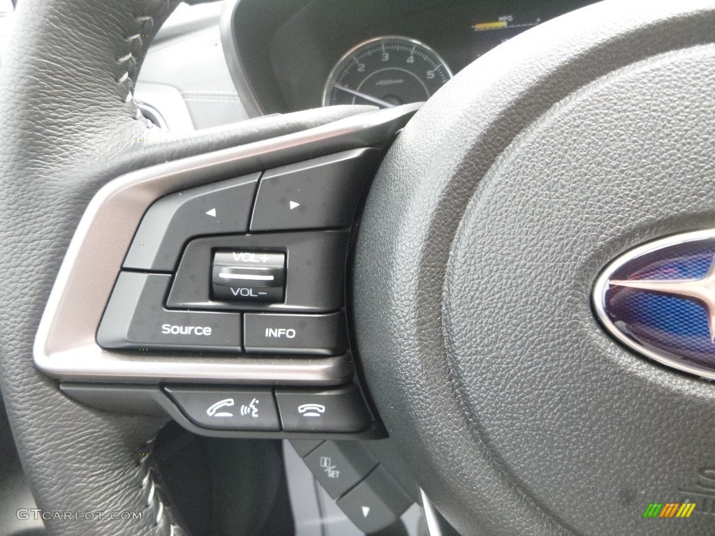 2019 Subaru Impreza 2.0i Limited 5-Door Black Steering Wheel Photo #133668268