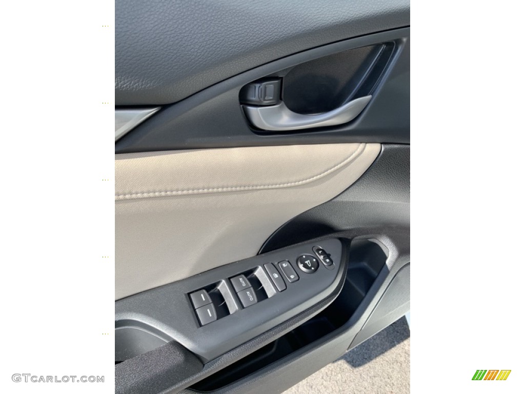 2019 Civic EX Hatchback - Taffeta White / Ivory photo #11