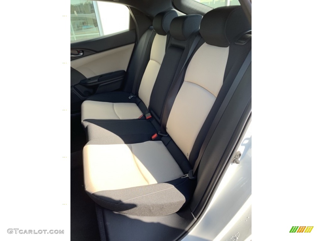 2019 Civic EX Hatchback - Taffeta White / Ivory photo #18