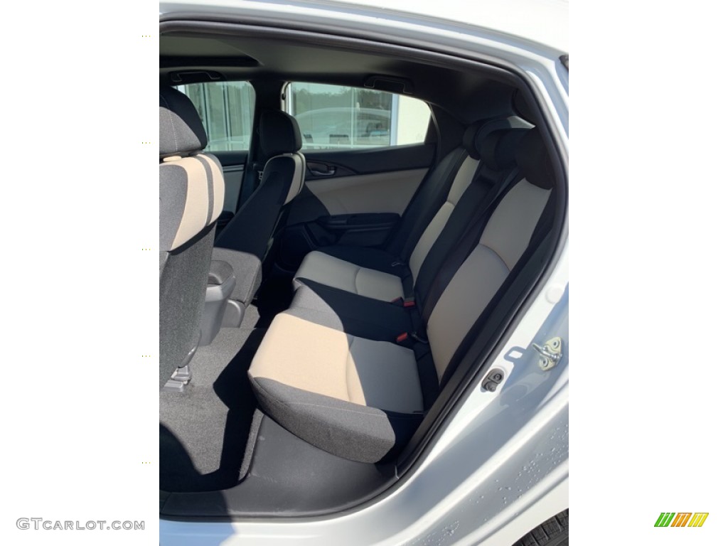 2019 Civic EX Hatchback - Taffeta White / Ivory photo #19