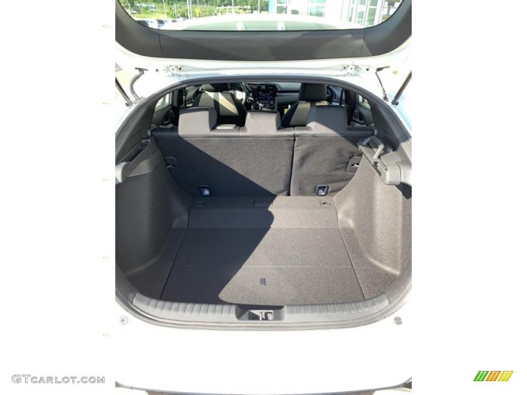 2019 Civic EX Hatchback - Taffeta White / Ivory photo #21