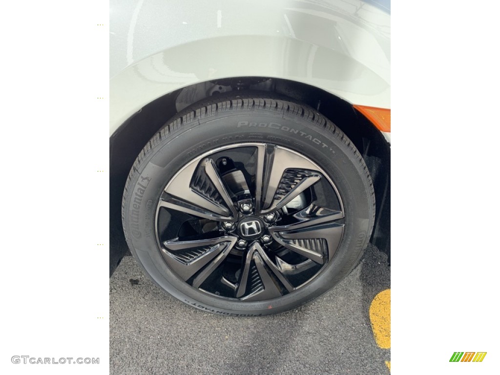 2019 Civic EX Hatchback - Taffeta White / Ivory photo #29