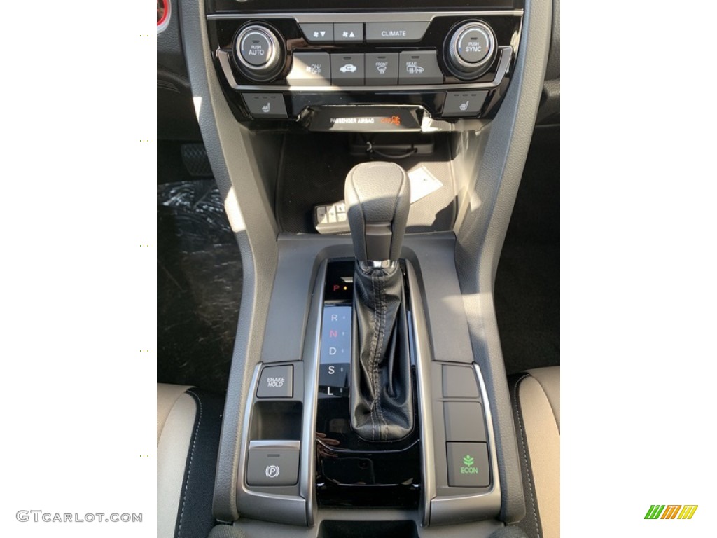 2019 Civic EX Hatchback - Taffeta White / Ivory photo #33