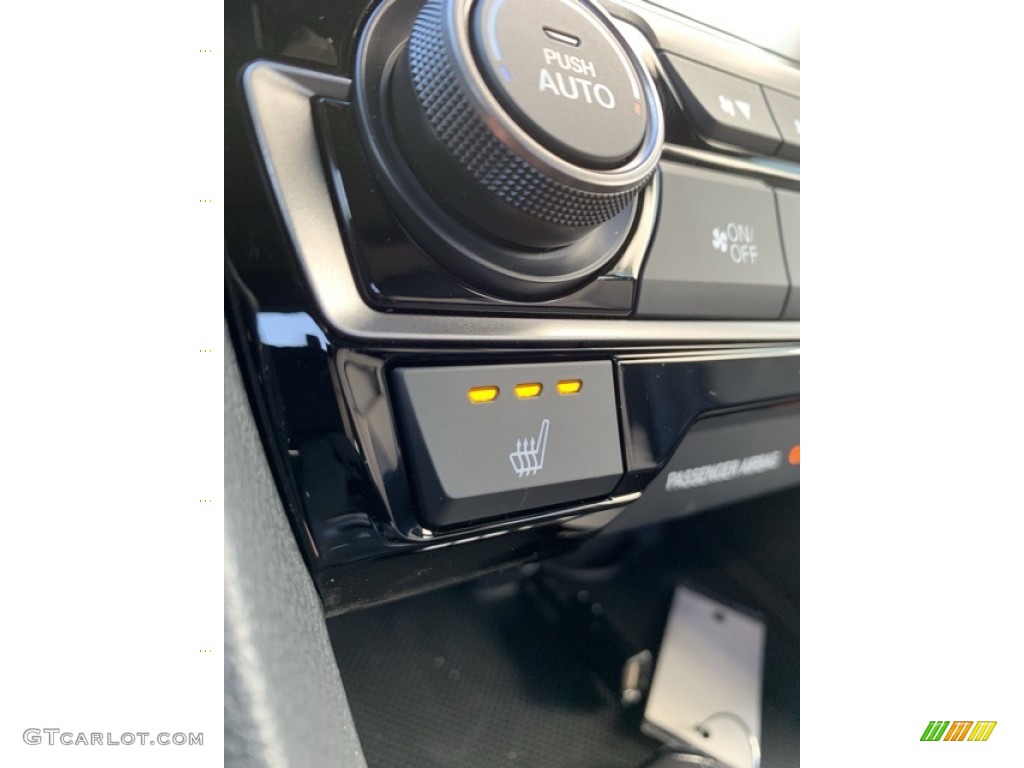 2019 Civic EX Hatchback - Taffeta White / Ivory photo #35