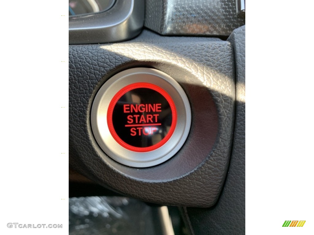 2019 Civic EX Hatchback - Taffeta White / Ivory photo #36