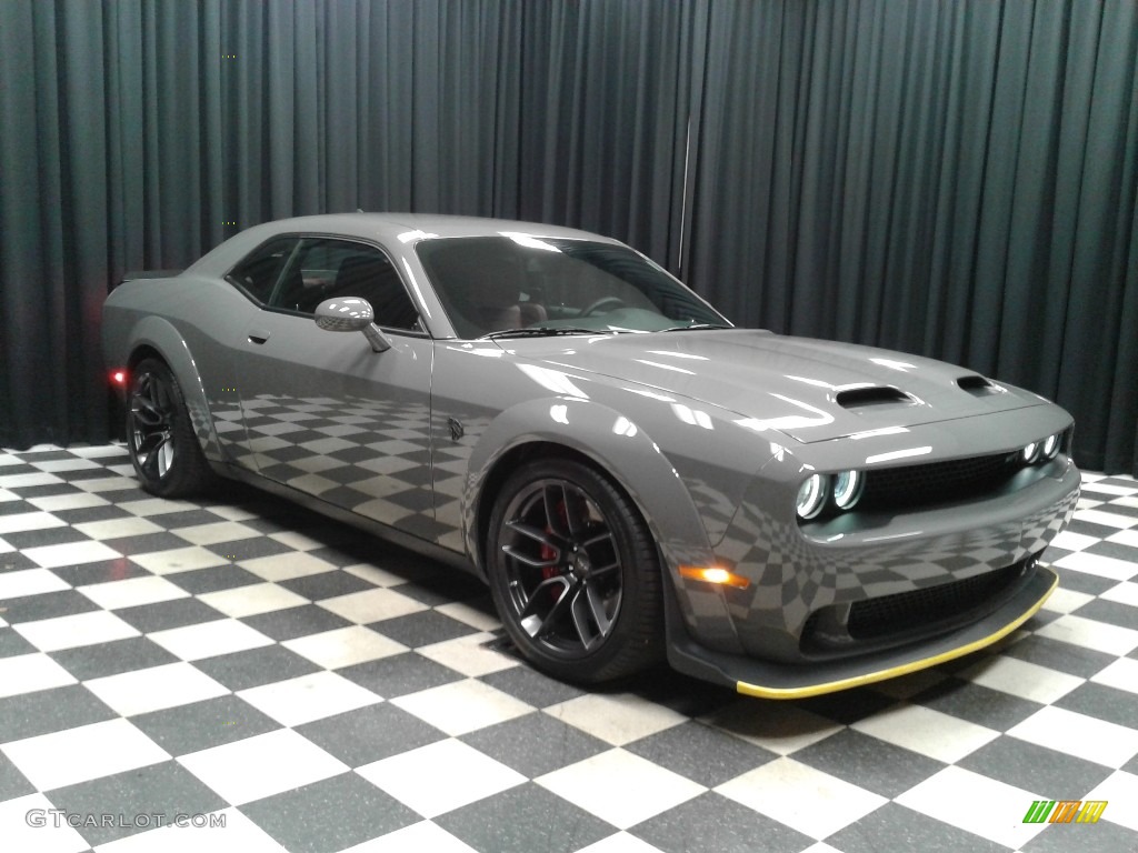 Destroyer Gray 2019 Dodge Challenger SRT Hellcat Redeye Widebody Exterior Photo #133670509
